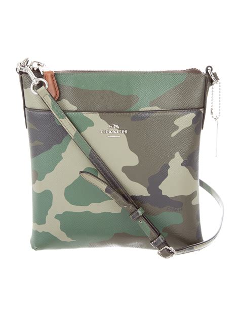 camo crossbody bag.